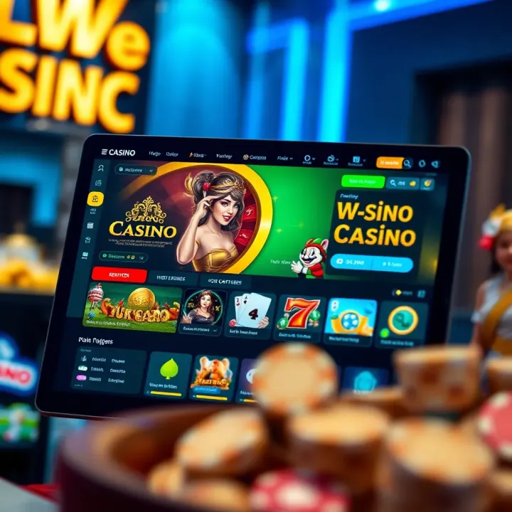 Screenshot of B Wajecasino Shop homepage displaying various product categories and user-friendly navigation