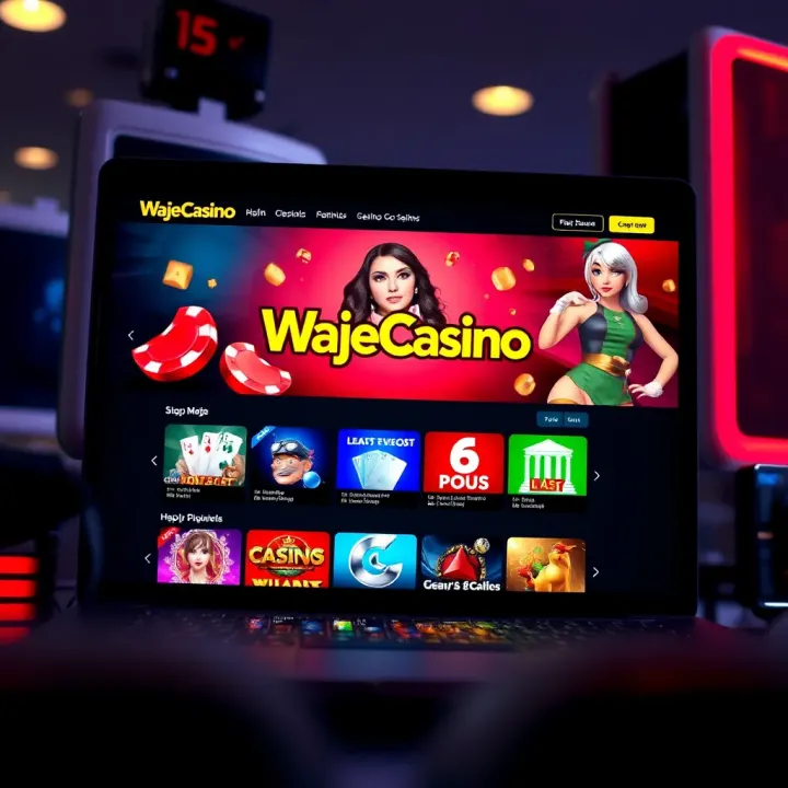 Colorful slot machine reels featuring playful dog-themed symbols in Dog House Megaways at WajeCasino