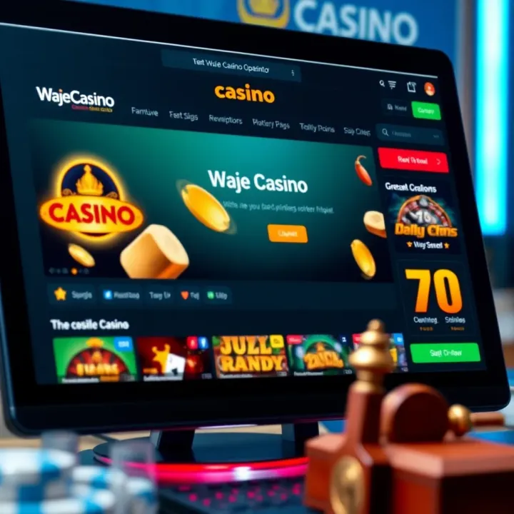 User entering bet code into Wajecasino betting platform on a mobile device