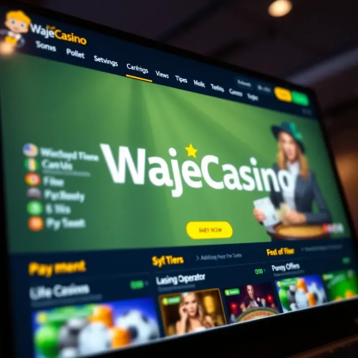Exploring the Over 1.5 Betting Option on Wajecasino Platform Illustration showing a live sports betting interface highlighting the over 1.5 option