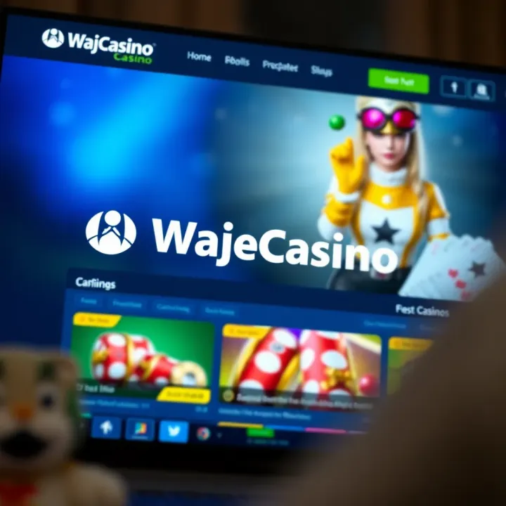 Nigerian player accessing WajeCasino on mobile device with payment options
