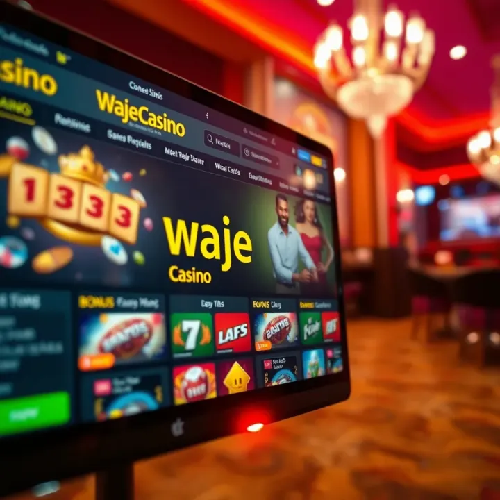 User navigating the WajeCasino platform on a laptop displaying Counter-Strike 2 betting options
