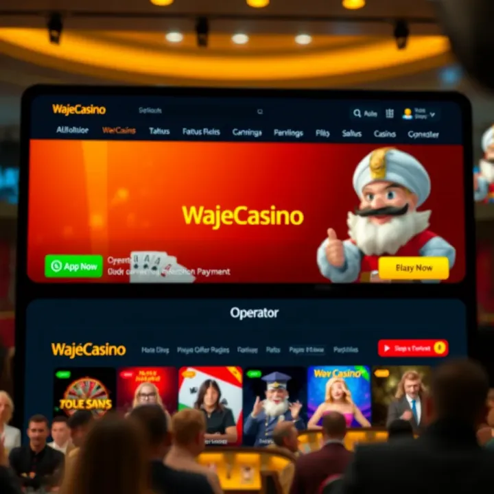 Safe and Responsible Gaming at Wajecasino for Nigerian Users Illustration of a secure online gaming platform with responsible gaming icons